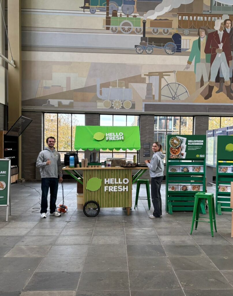 Hellofresh brand activation